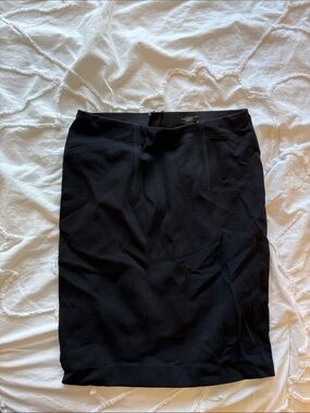 Ann Taylor Black Classic Pencil Skirt